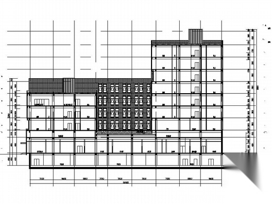 [山东]8层现代风格门诊医技综合楼及病房设计方案图（知...施工图下载【ID:166208104】