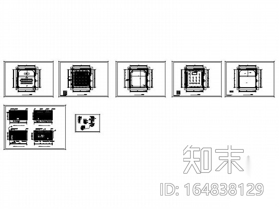 [沈阳]某大学虚拟演播厅施工图cad施工图下载【ID:164838129】