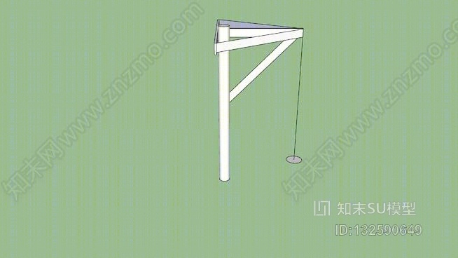 树木秋千SU模型下载【ID:132590649】