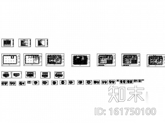 [原创]低调雅致西餐厅设计CAD施工图施工图下载【ID:161750100】