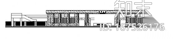 吉林某大学大门建筑设计施工图cad施工图下载【ID:167526176】