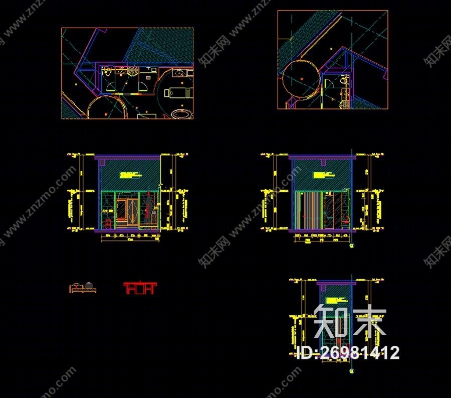 郑中-CCD-三亚理文索菲特spa区-1F施工图下载【ID:26981412】