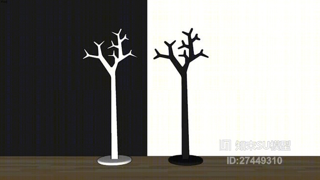 衣架SU模型下载【ID:117998501】