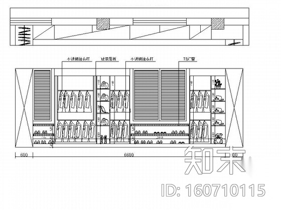 [湖北]现代时尚婚纱摄影工作室室内装修施工图cad施工图下载【ID:160710115】