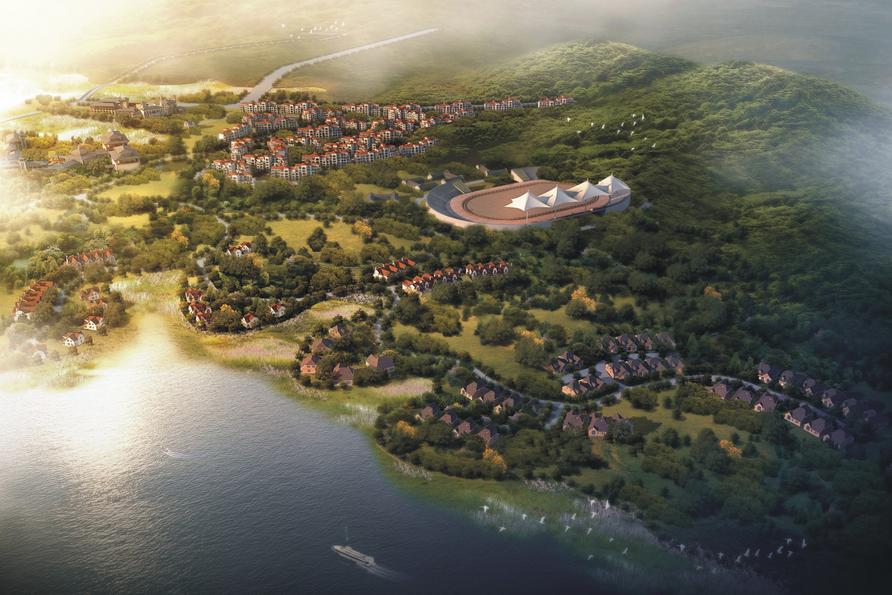 [四川]简欧风格高端度假养生休闲基地建筑设计方案文本施工图下载【ID:166453179】