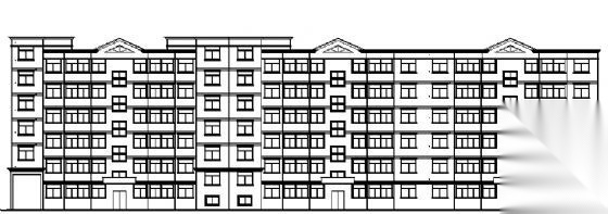 六层错层住宅建筑施工图施工图下载【ID:149574187】