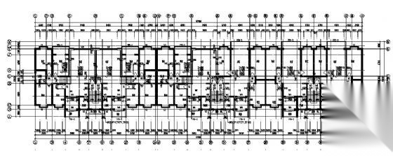 六层错层住宅建筑施工图cad施工图下载【ID:149574187】
