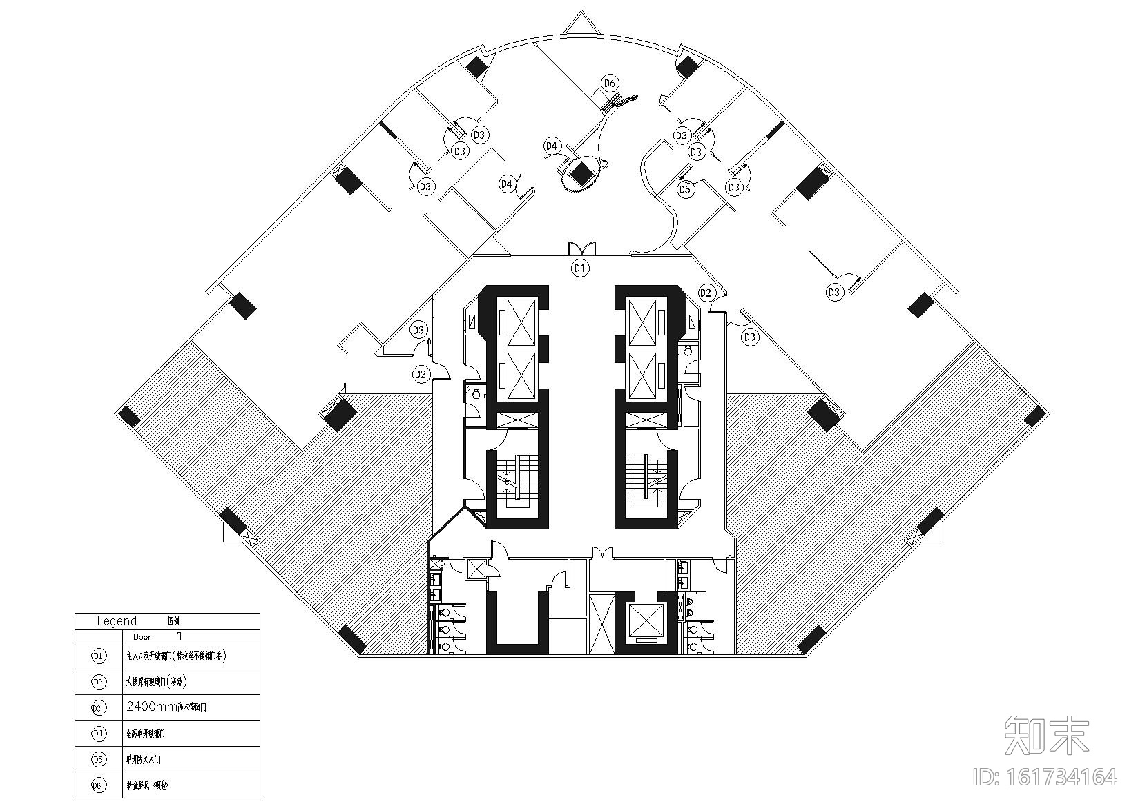 [上海]孩之宝上海办公室装饰施工图+效果图cad施工图下载【ID:161734164】