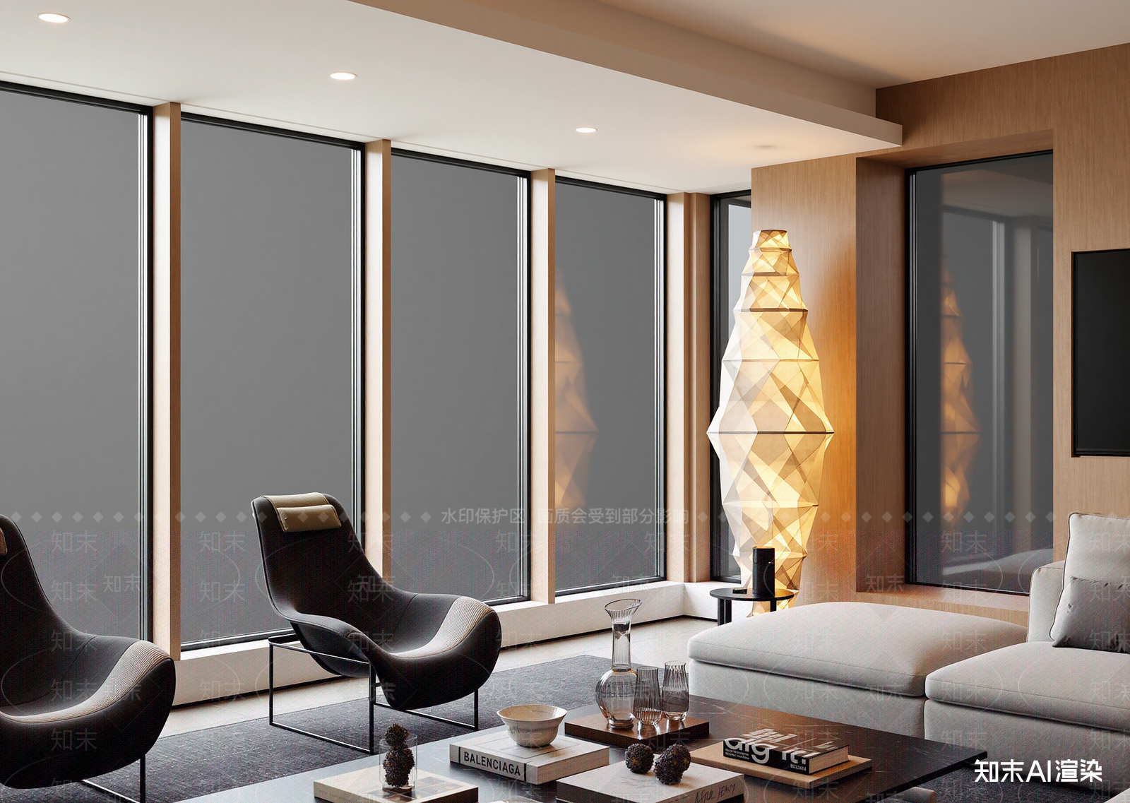 新中式家居客厅3D模型下载【ID:1221767424】