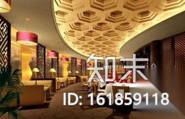 高级会所室内装修图（含效果）cad施工图下载【ID:161859118】