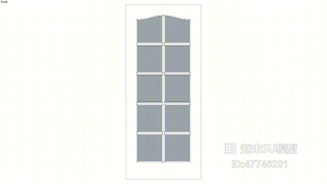 双开门SU模型下载【ID:47746201】
