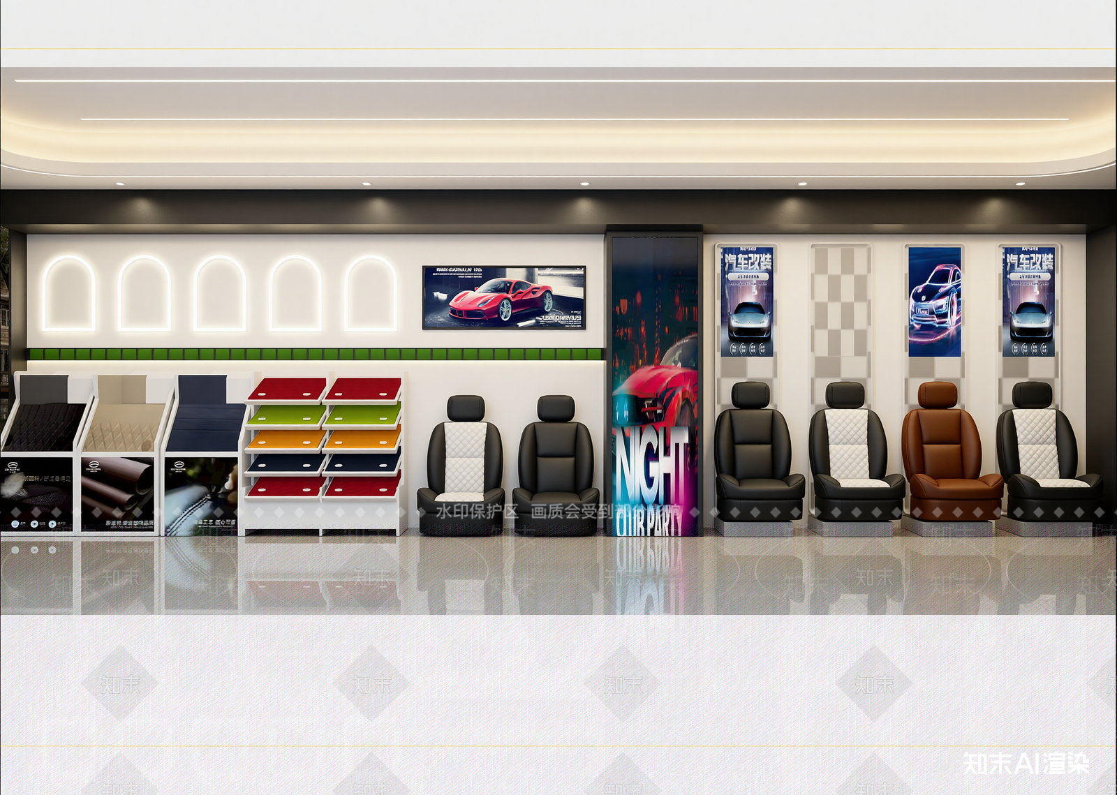 现代汽车展厅3D模型下载【ID:1215051961】