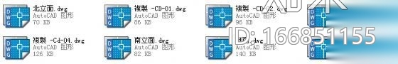 大堂玻璃幕墙图纸cad施工图下载【ID:166851155】