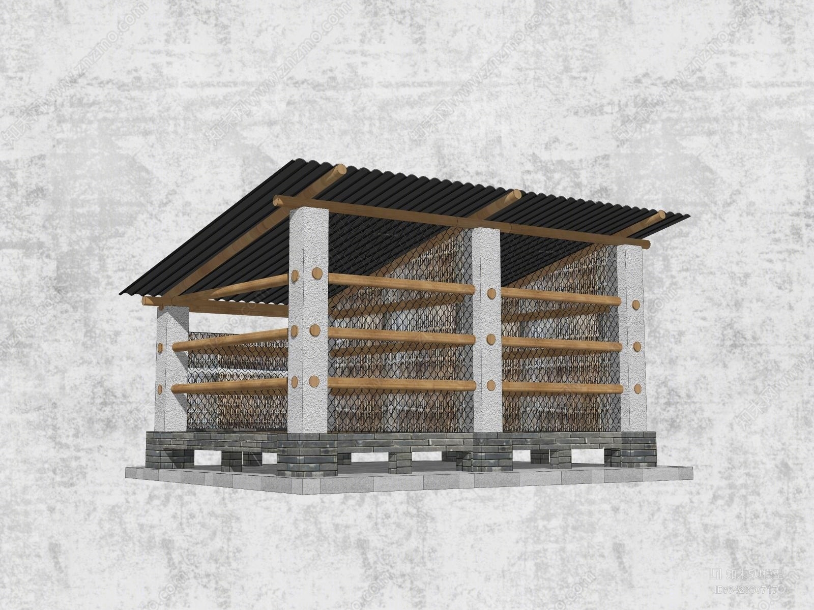 狗窝SU模型下载【ID:642360717】
