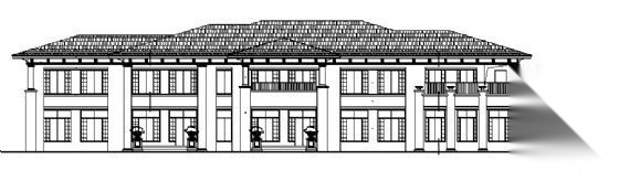 某二层幼儿园建筑施工图cad施工图下载【ID:151569170】