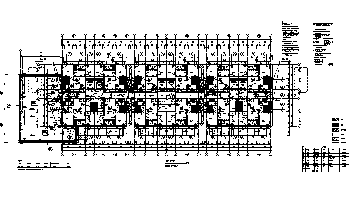 [深圳]万科商务公寓及单层公建施工图（含A、B、C三区...cad施工图下载【ID:167939134】