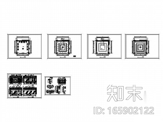 [沈阳]某大学贵宾接待室施工图cad施工图下载【ID:165902122】