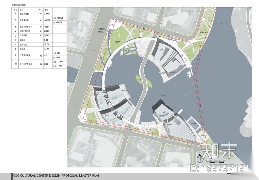 [浙江]慈溪文化商务区总体规划建筑设计施工图下载【ID:165757151】