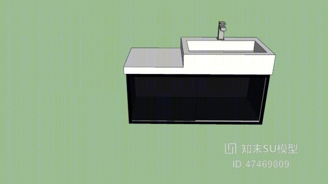 洗面盆SU模型下载【ID:718023519】