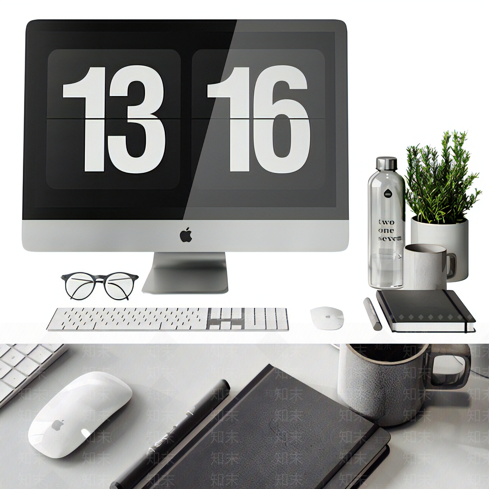 苹果键盘3D模型下载【ID:1115132752】