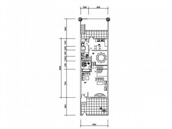 [武汉]万科某花城三层townhouse建筑方案图cad施工图下载【ID:165617166】