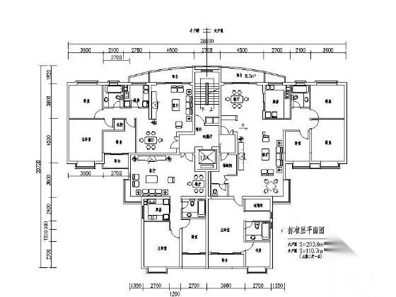 [武汉]万科某花城三层townhouse建筑方案图cad施工图下载【ID:165617166】