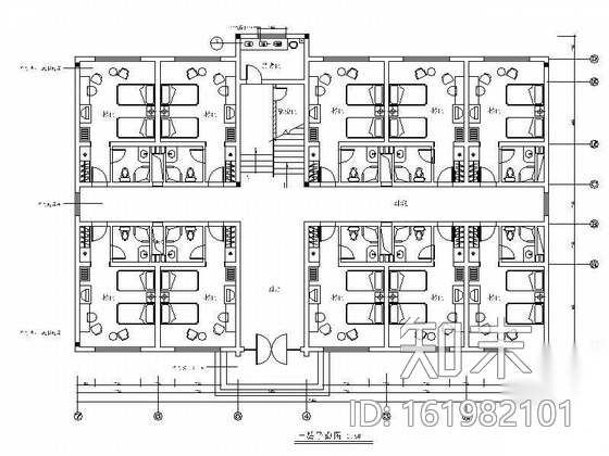 商务酒店改造工程图纸施工图下载【ID:161982101】
