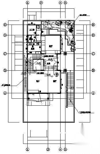 某三层别墅建筑方案图cad施工图下载【ID:149917151】