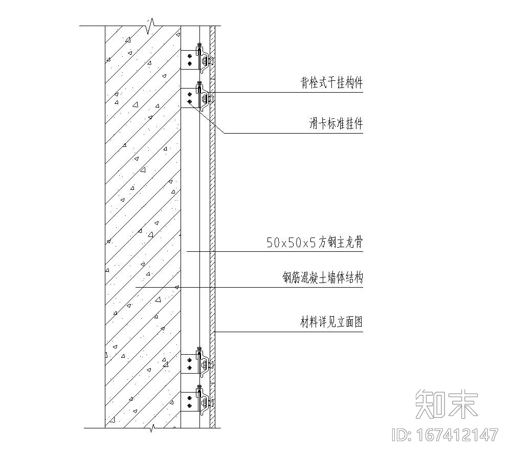 园建标准构造图集|干挂石材cad施工图下载【ID:167412147】