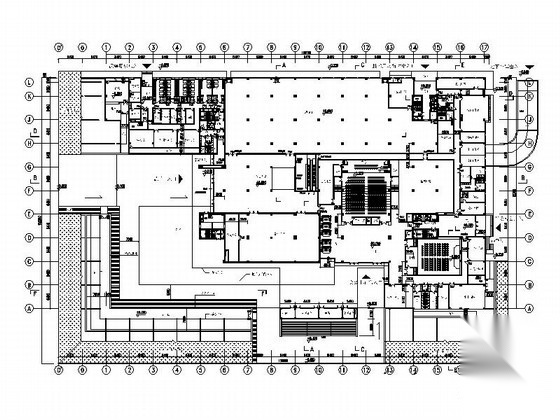 某省七层档案馆建筑方案图cad施工图下载【ID:166572114】