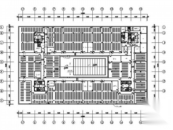 某省七层档案馆建筑方案图cad施工图下载【ID:166572114】