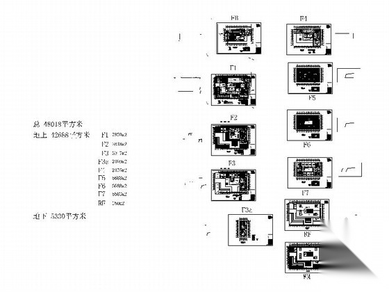 某省七层档案馆建筑方案图cad施工图下载【ID:166572114】