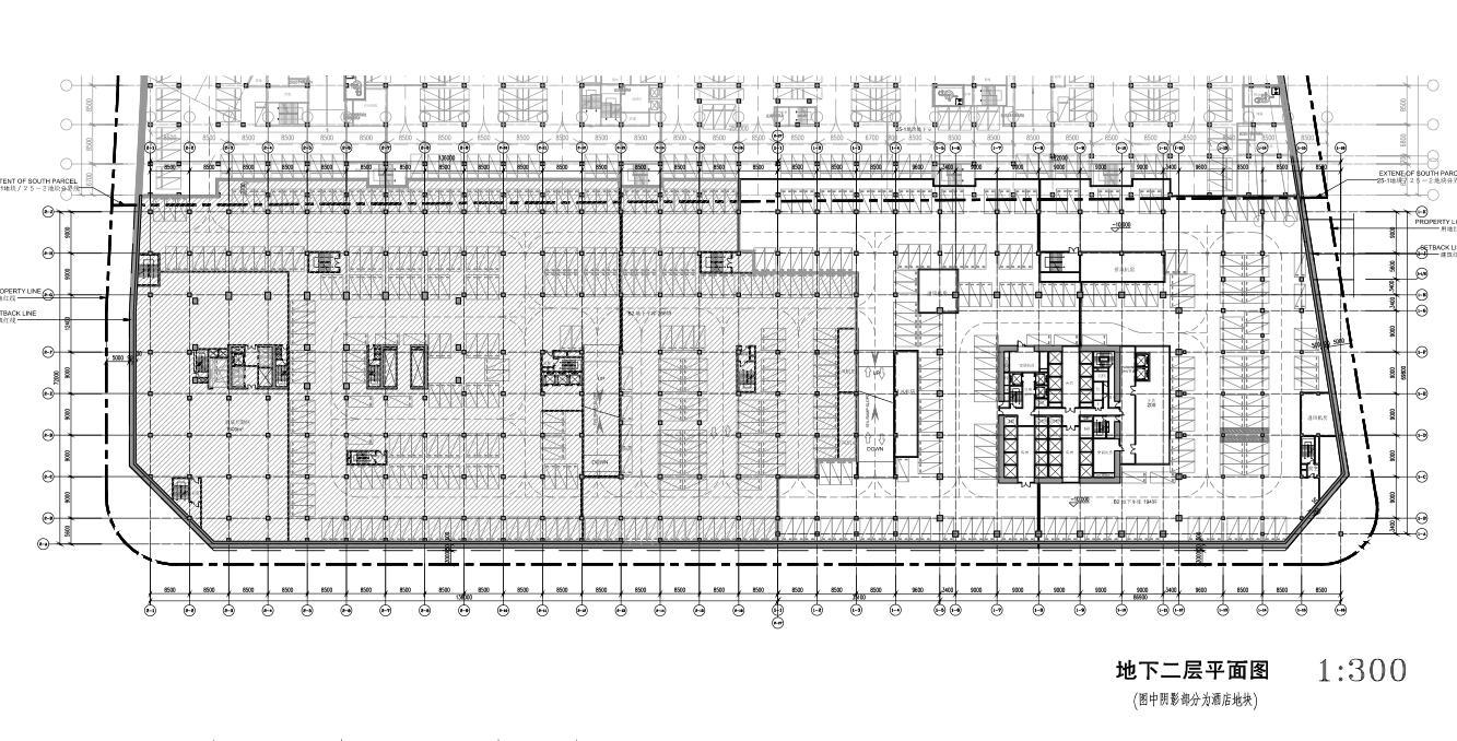 [上海]现代风格商业超高层建筑办公建筑施工图设计（C...施工图下载【ID:149932133】