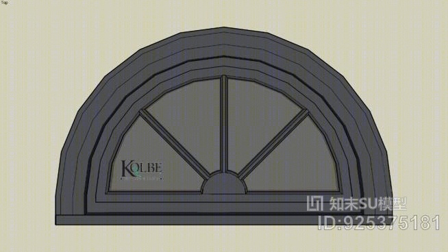 科尔比超半圆窗框URTK30/E1（F.S.SU模型下载【ID:925375181】