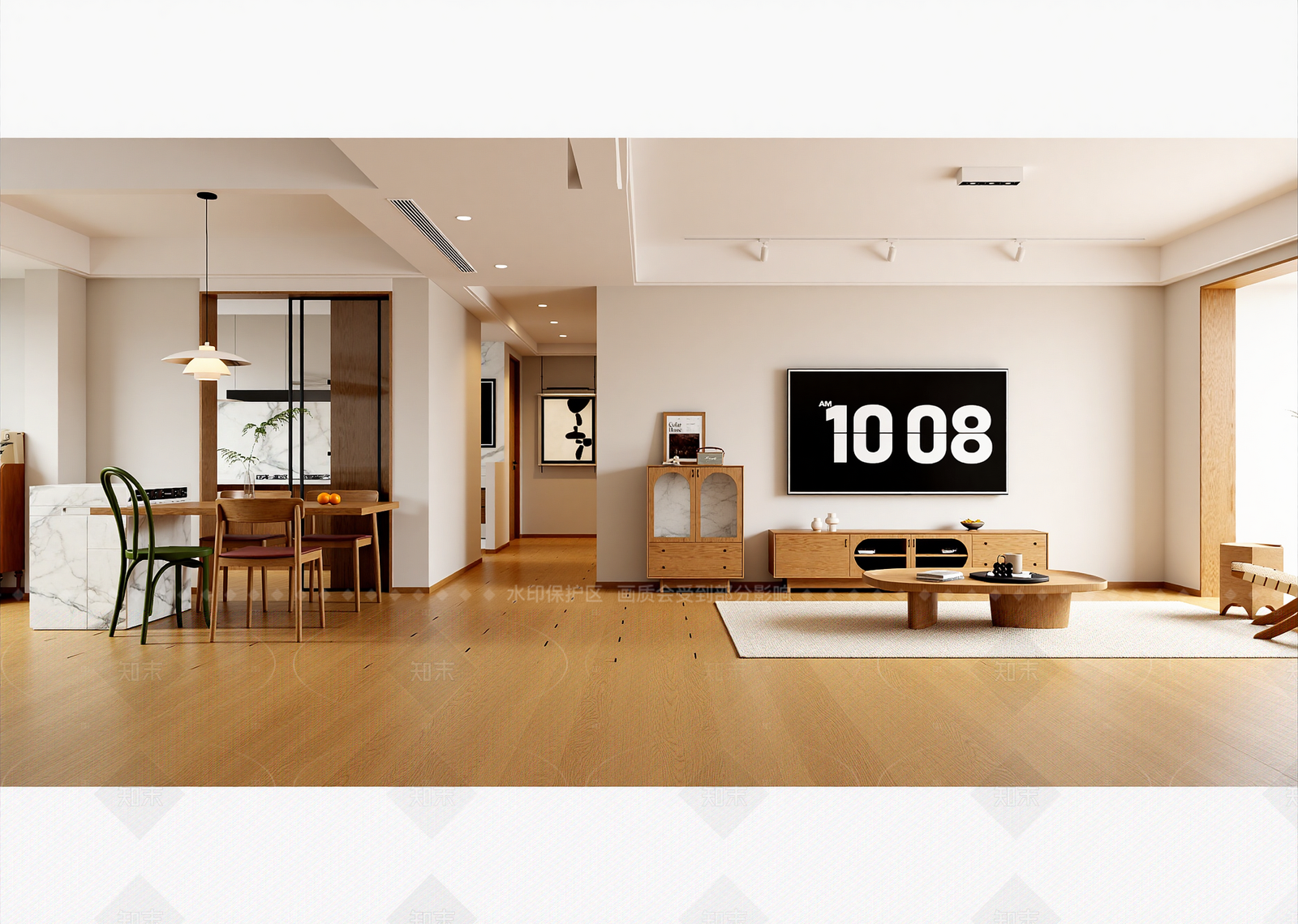 日式客餐厅3D模型下载【ID:1214619942】