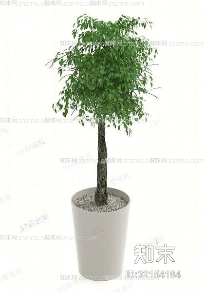 盆栽613D模型下载【ID:32154184】