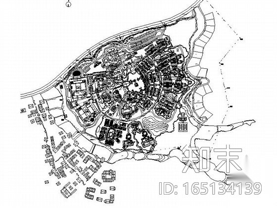 [云南]度假区酒店景观规划设计施工图cad施工图下载【ID:165134139】