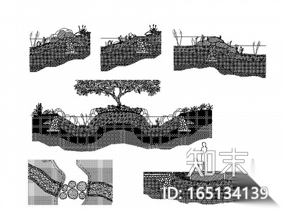 [云南]度假区酒店景观规划设计施工图cad施工图下载【ID:165134139】