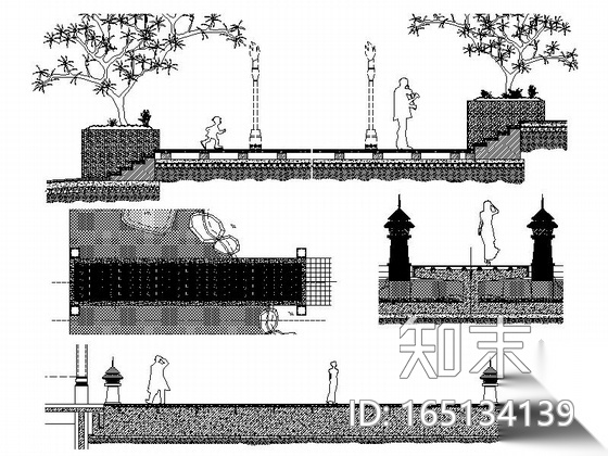 [云南]度假区酒店景观规划设计施工图cad施工图下载【ID:165134139】