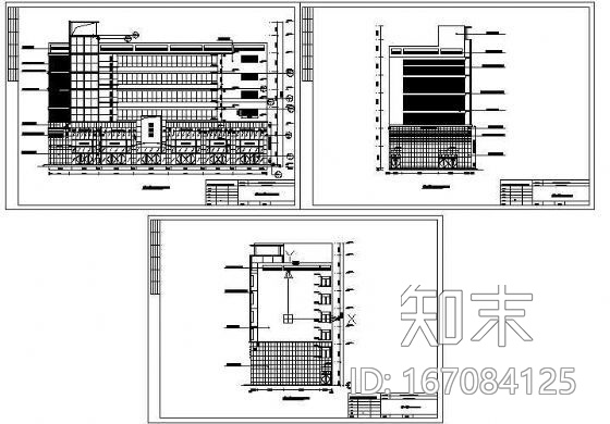 石材幕墙立面施工图施工图下载【ID:167084125】