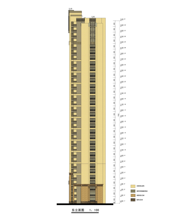 [江苏]高层绿地集团住宅及商业建筑施工图（含水暖图纸及...施工图下载【ID:167525123】