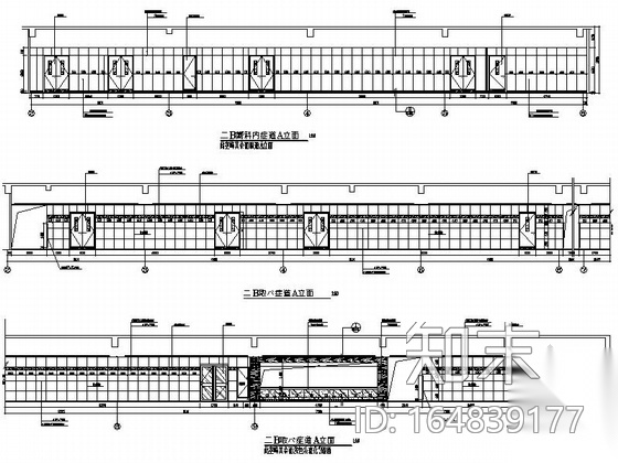 [浙江]中医院现代风格医疗综合楼室内装修施工图（图纸详...施工图下载【ID:164839177】