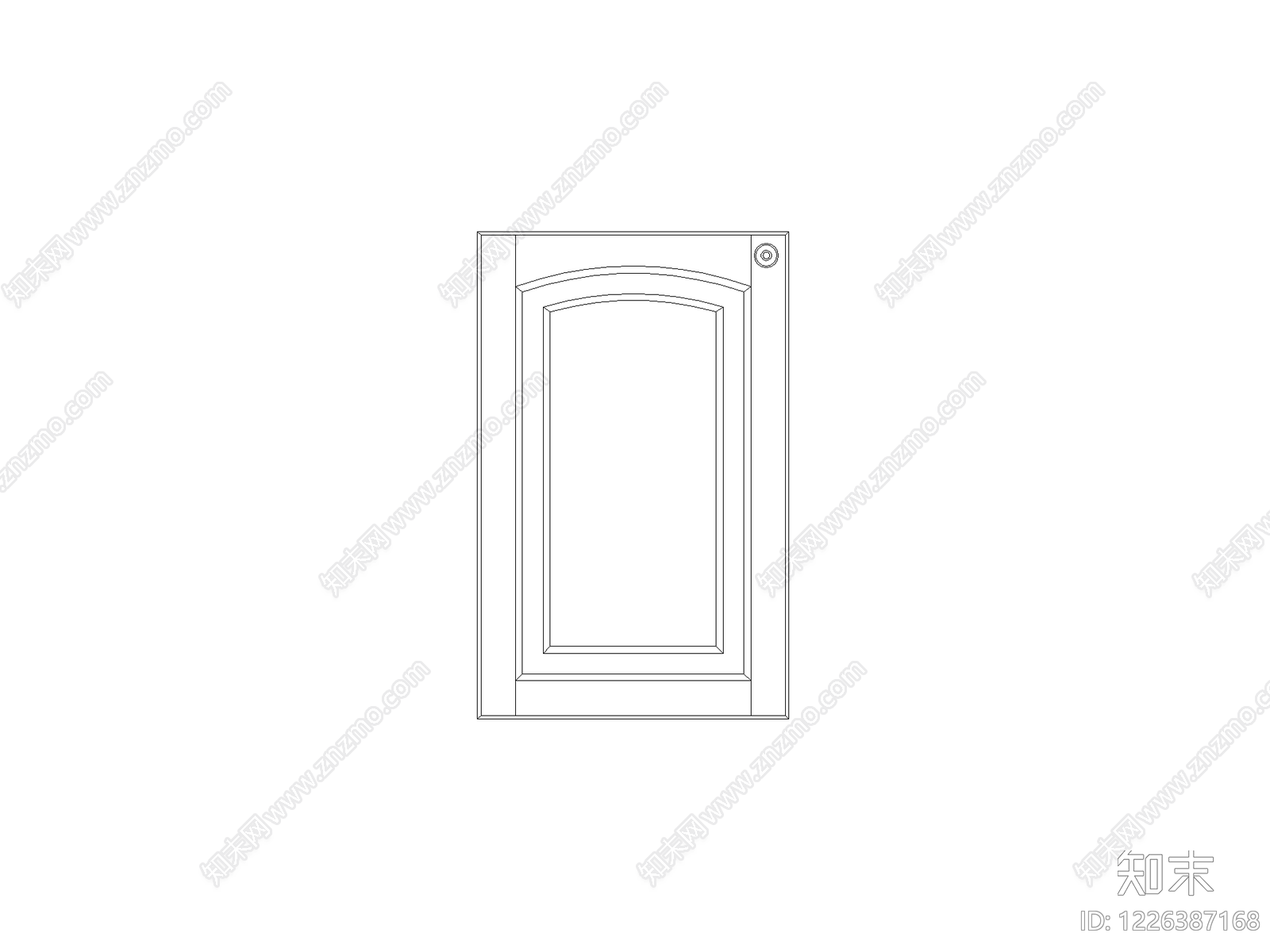 柜子cad施工图下载【ID:1226387168】