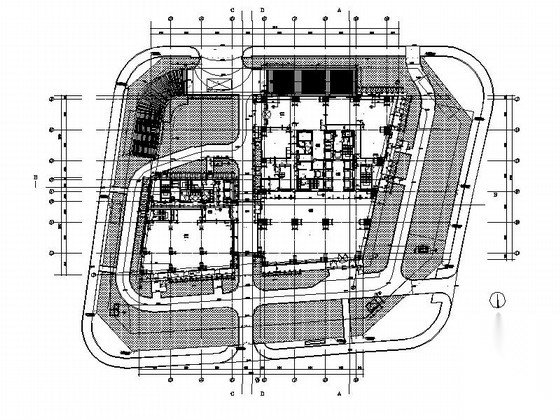 [天津]某三十七层办公综合体建筑施工图（169.1米）施工图下载【ID:167932103】