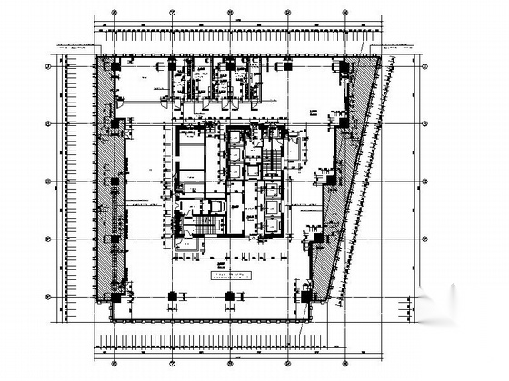 [天津]某三十七层办公综合体建筑施工图（169.1米）施工图下载【ID:167932103】