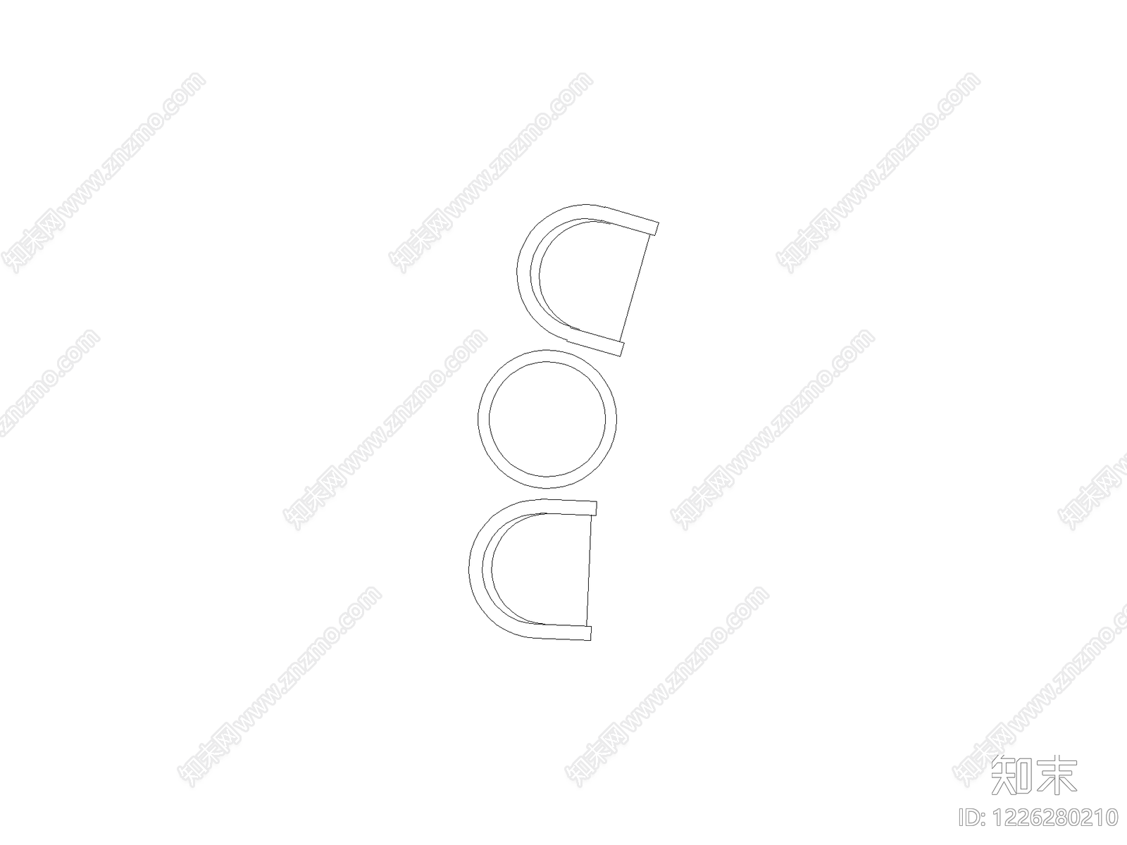 桌子CAD图纸