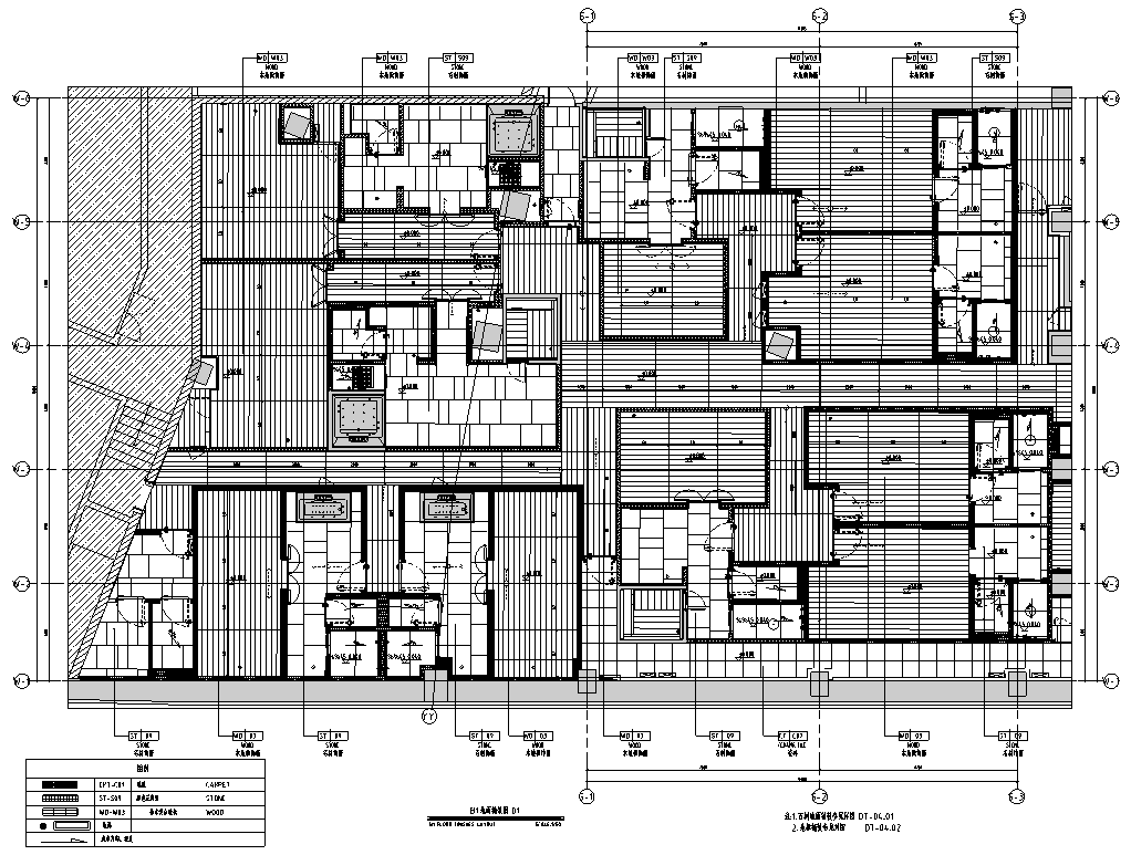 [北京]宝格丽酒店全套项目施工图_实景照片施工图下载【ID:168054179】