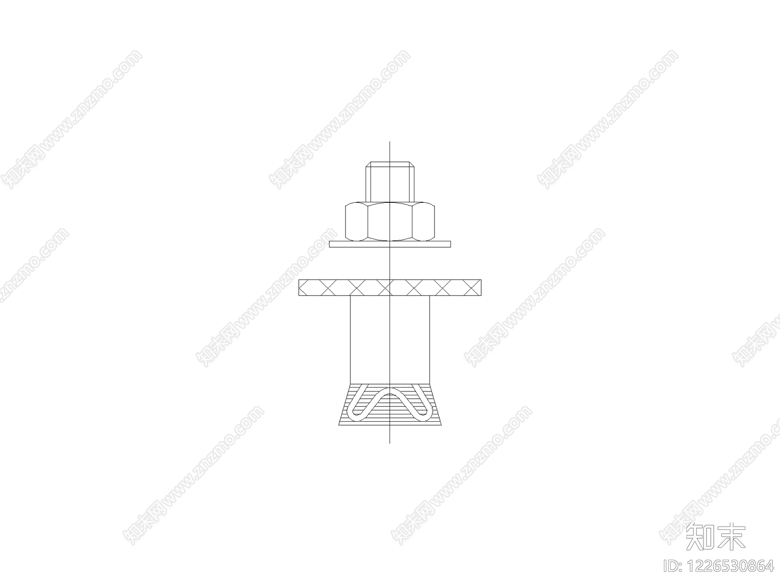 现代五金管件CAD图纸