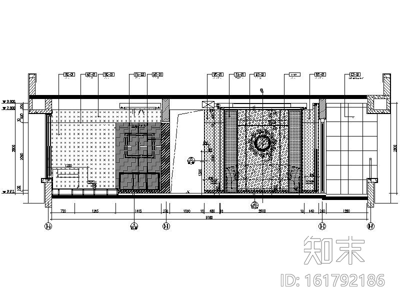 [重庆]色彩明亮温馨简约住宅室内设计施工图（含效果图）cad施工图下载【ID:161792186】