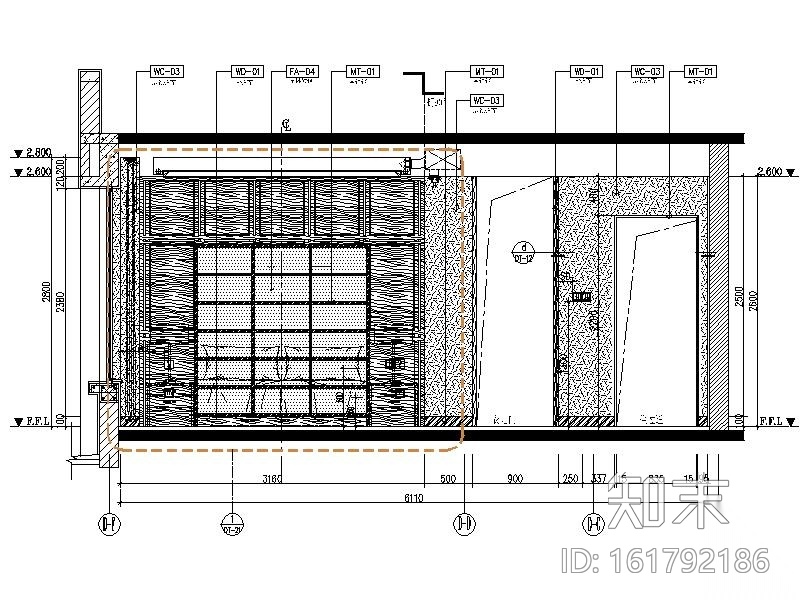 [重庆]色彩明亮温馨简约住宅室内设计施工图（含效果图）cad施工图下载【ID:161792186】